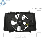 Radiator Cooling Fan with Resistor for Nissan Versa (2007–2012)