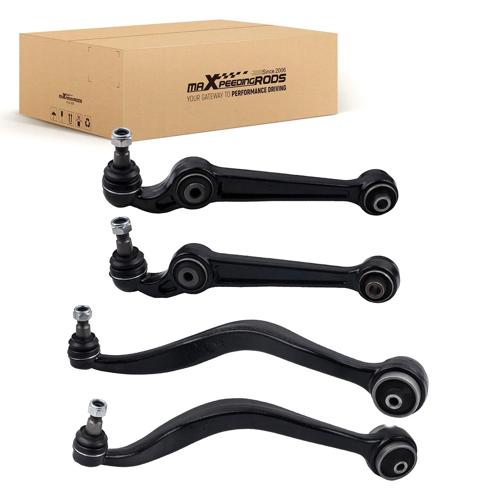 4X Front Lower Control Arm Ball Joint for Ford Fusion Lincoln MKZ Mercury Milan (2006–2012)