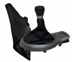 Automatic & E Brake Boot Cover for Subaru BRZ Scion GRS Toyota (2013–2020) Black