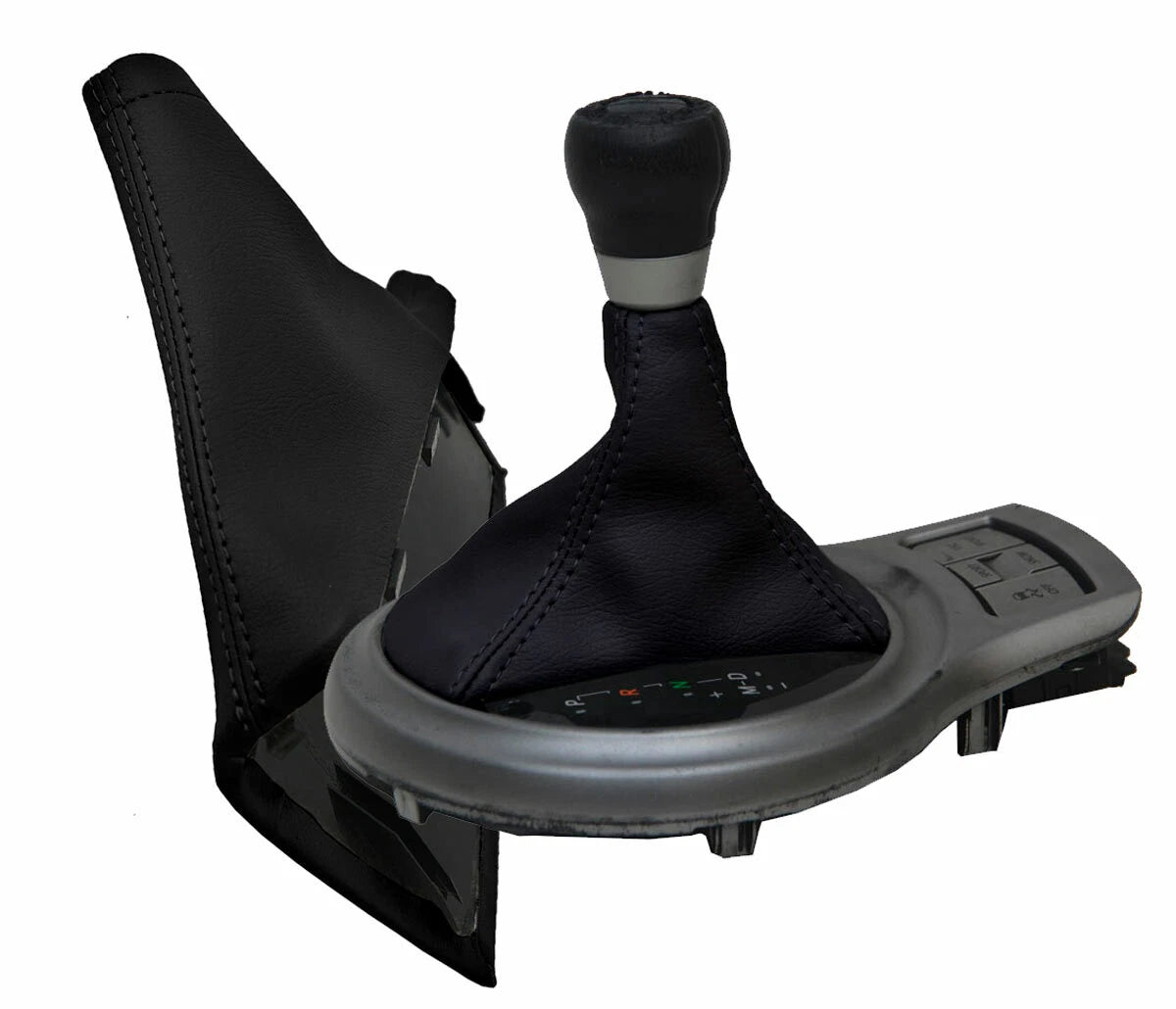 Automatic & E Brake Boot Cover for Subaru BRZ Scion GRS Toyota (2013–2020) Black