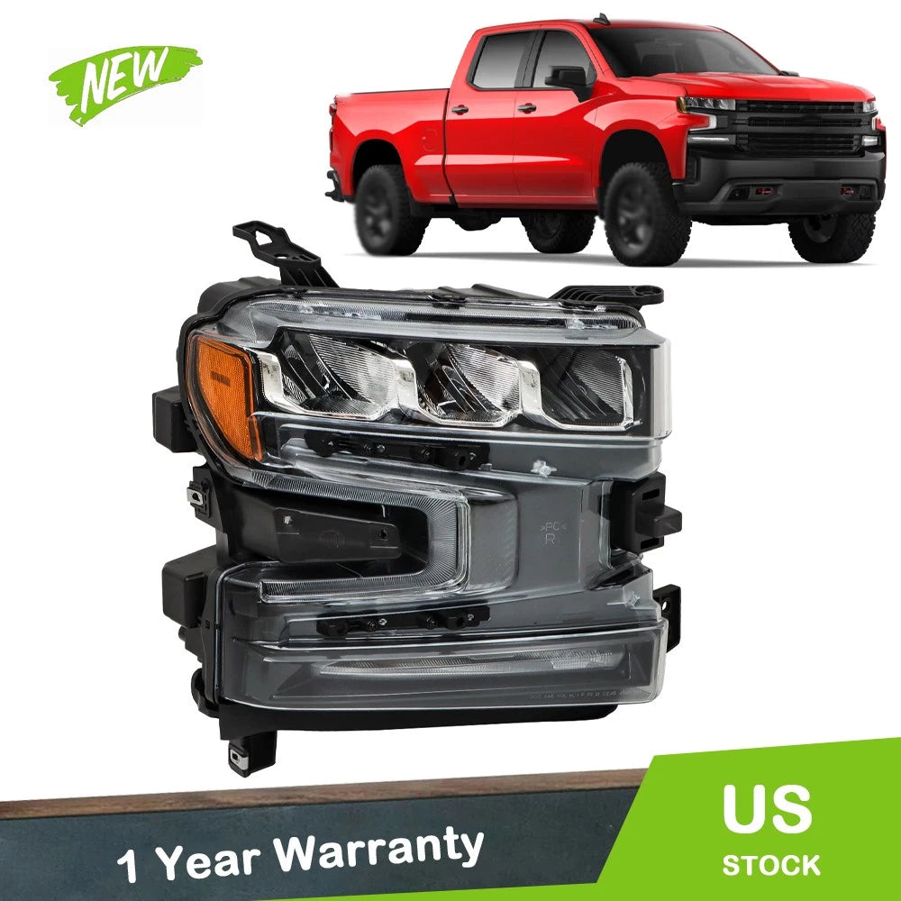 LED Headlight Assembly for Silverado 1500 (2019–2020)