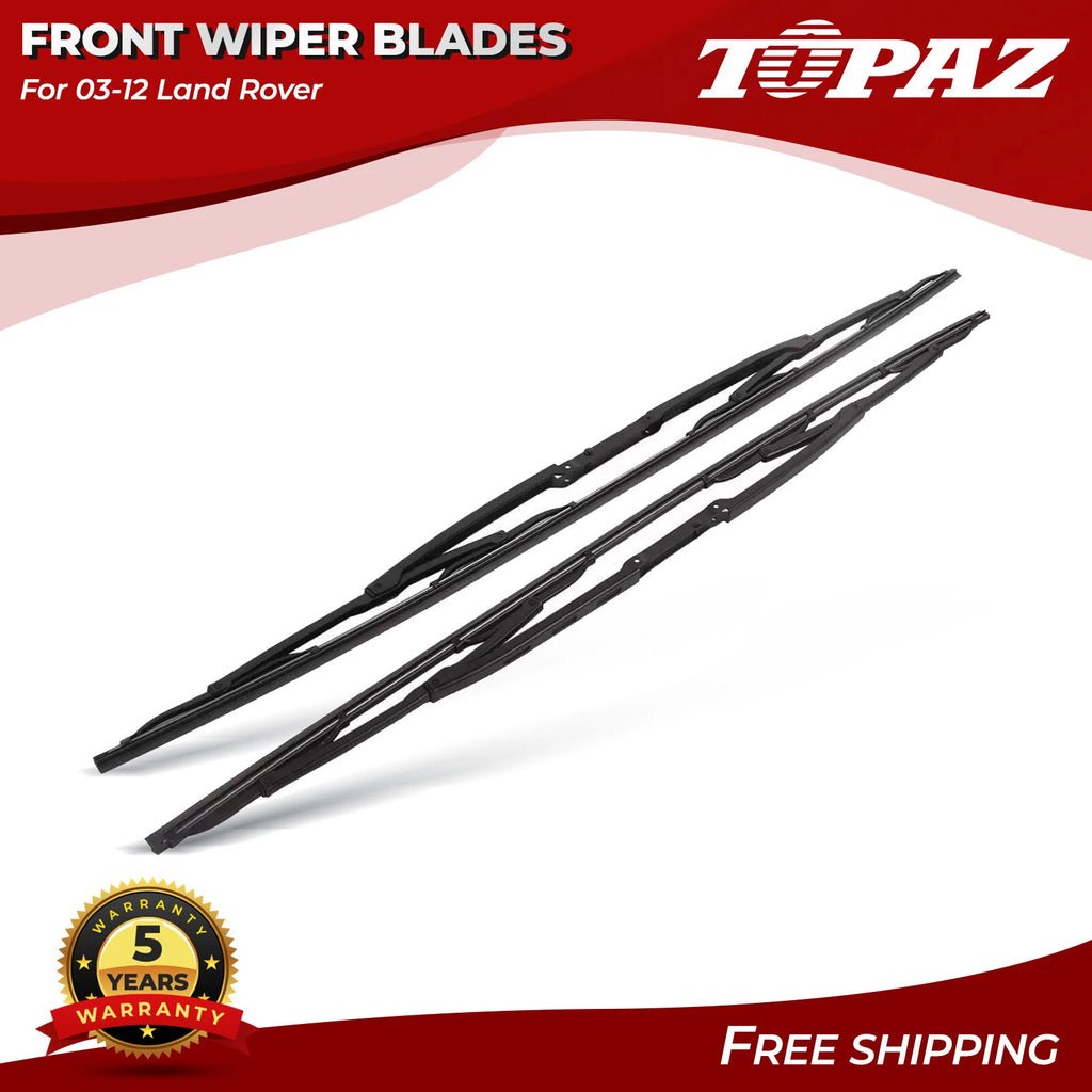2X Front Wiper Blades for Land Rover Range Rover (2003–2012)
