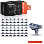 50x Nylon Fender Flare Moulding Retainer Clips for Jeep 