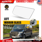 Left Heated Mirror Glass for Mercedes Benz Sprinter 2500 3500 (2010–2018)