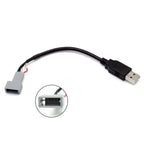 4 PIN USB CD Radio Wire Cable Connector Adapter for Hyundai Kia KX3 KX5