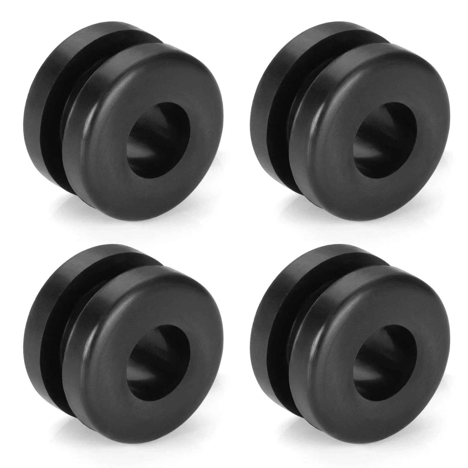 Rubber Heel Guard Grommets x4 Yamaha YFM350X YFZ350 YFS200 (1986–2006)