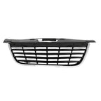 Front Grille Replacement Black Chrome Plastic for Jeep Wrangler (2018–2024)
