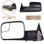 Tow Mirrors for Dodge RAM 1500 2500 3500 (1994–1997) Power Flip Up