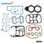 Powerhead Gasket Set for OMC Sierra 20-60HP 2 Stroke (393433, 18-4305)