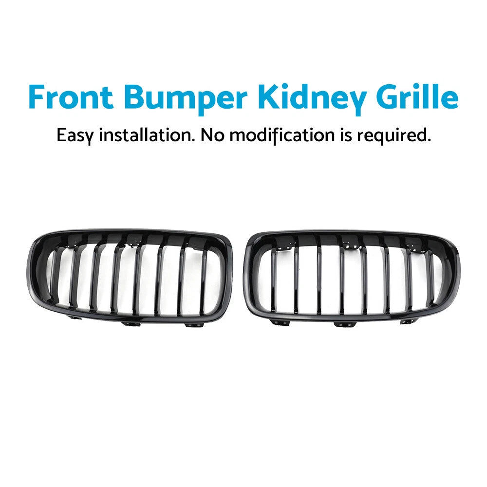 Front Bumper Kidney Grille for BMW F30 F31 320i 330i (2012–2018)