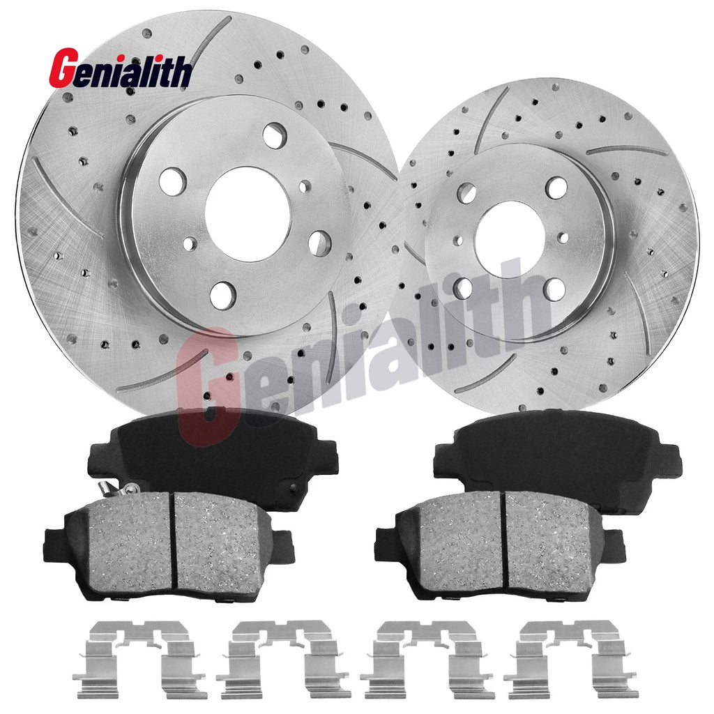 Front Disc Brake Rotors & Pads Kit for Scion xA xB (2004–2006)