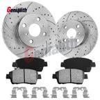 Front Disc Brake Rotors & Pads Kit for Scion xA xB (2004–2006)