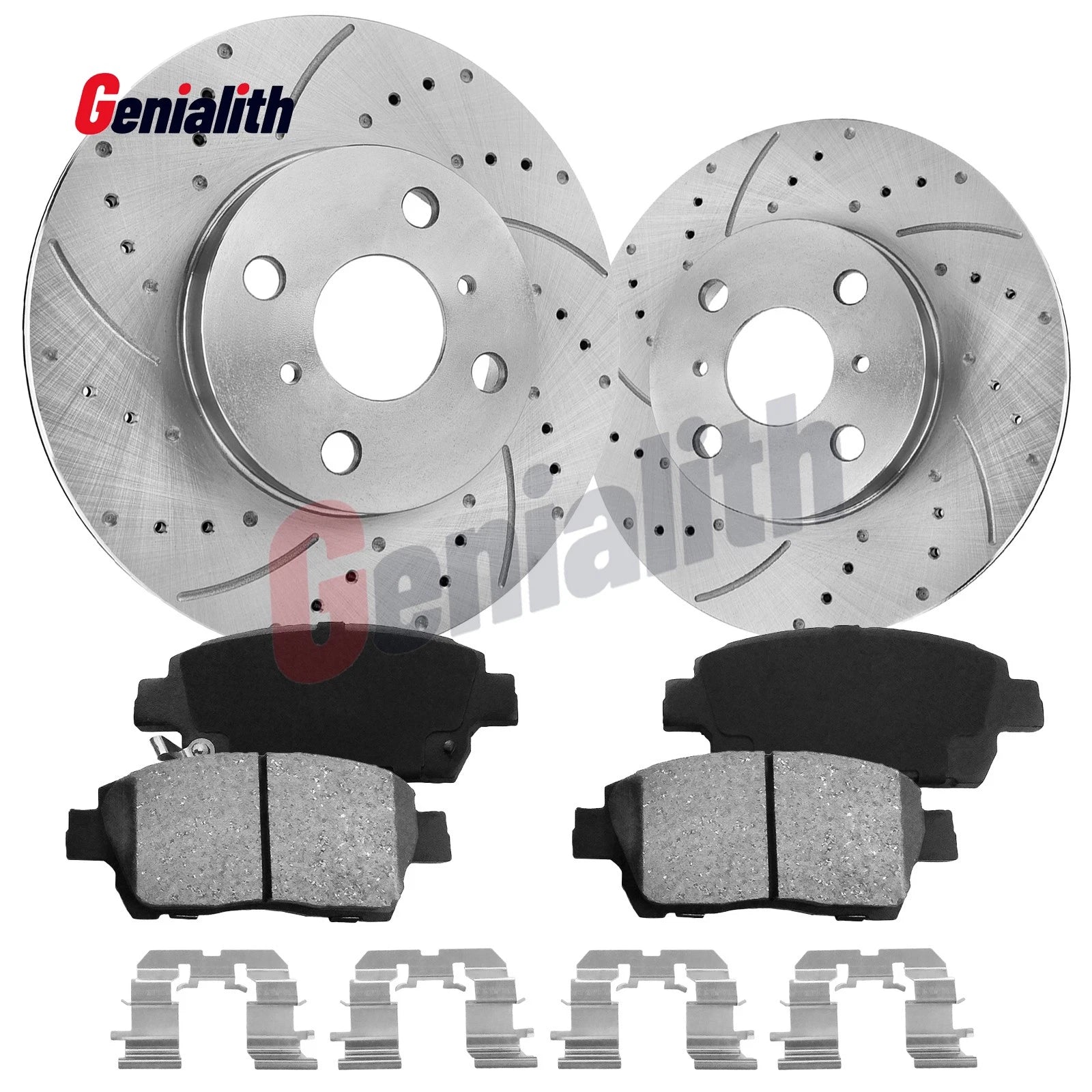 Front Disc Brake Rotors & Pads Kit for Scion xA xB (2004–2006)