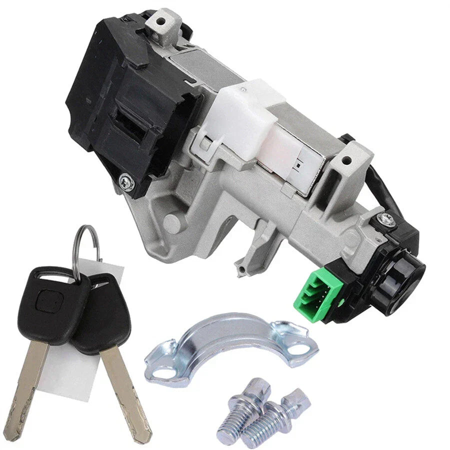 Ignition Switch Lock Cylinder w/2 Keys for Honda Accord CR-V Element (2003-2011)