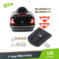 Universal Motorcycle Tour Pack Trunk Luggage Box with Tail Light