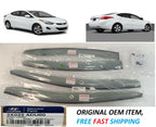 Set of 4 Sun Rain Visors Guard Deflector for Hyundai Elantra (2011–2016)