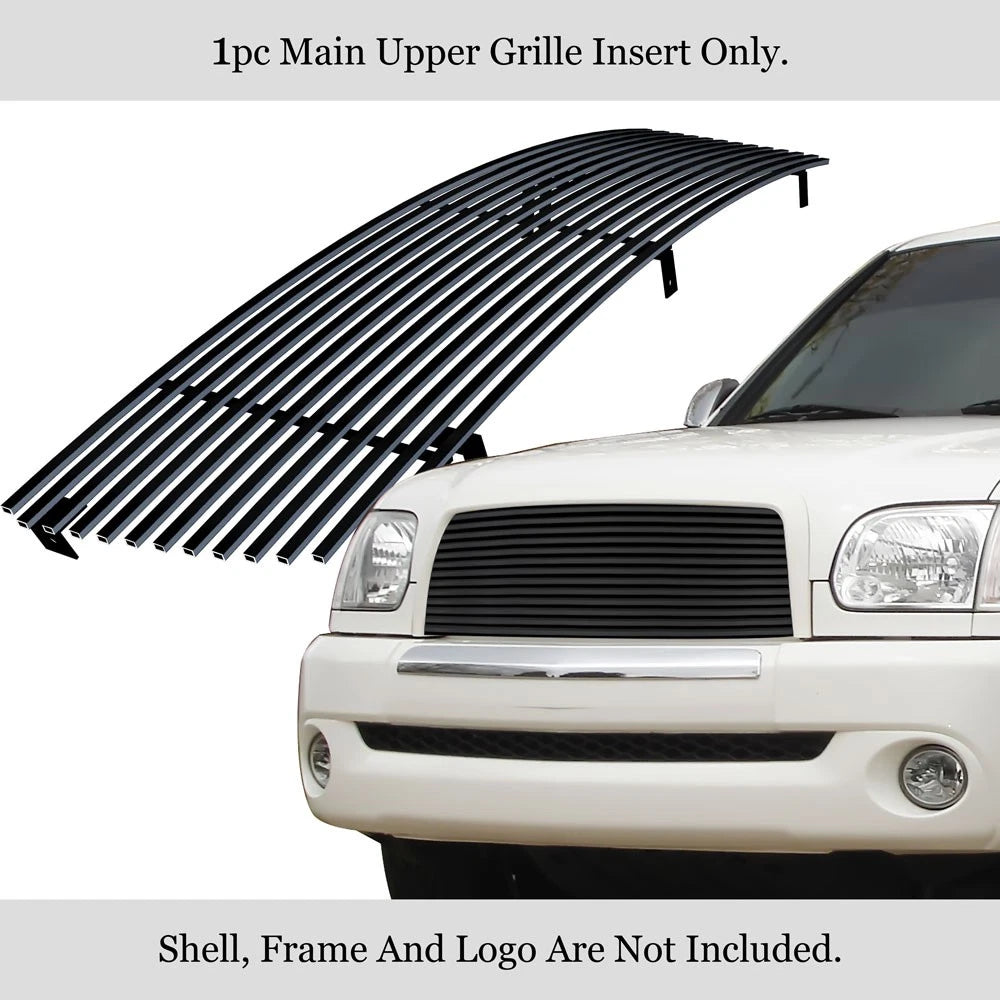 Black Upper Billet Grille Insert for Toyota Tundra (2003-2006)