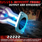 Shorty Exhaust Manifold Headers for Xterra Pathfinder Frontier 4.0L V6 (2005–2008)