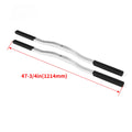 2X Tie Down Bars for Universal Snowmobile Trailer with Black Boots