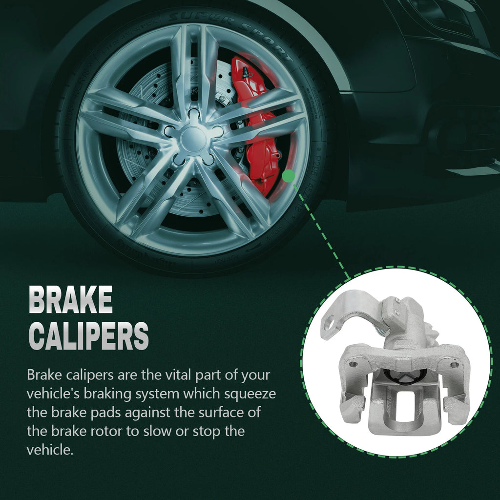 Rear Left Brake Caliper for Honda Civic Acura ILX CSX (2012–2015)