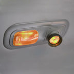 Amber Dome Light Lens Replacement for Peterbilt 357 378 379 385 389 (2006–2024)
