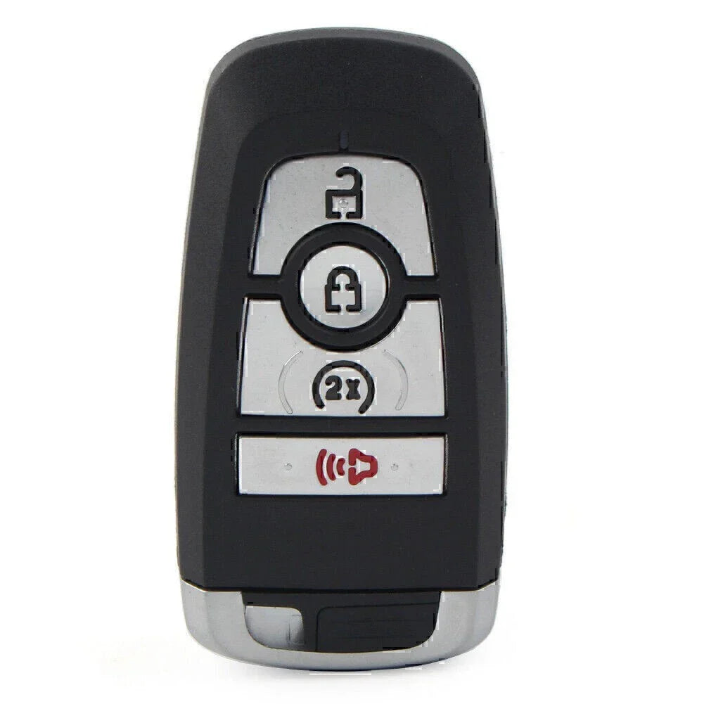 Replacement Remote Key Shell Fob 4 Button for Ford Edge (2017-2020)