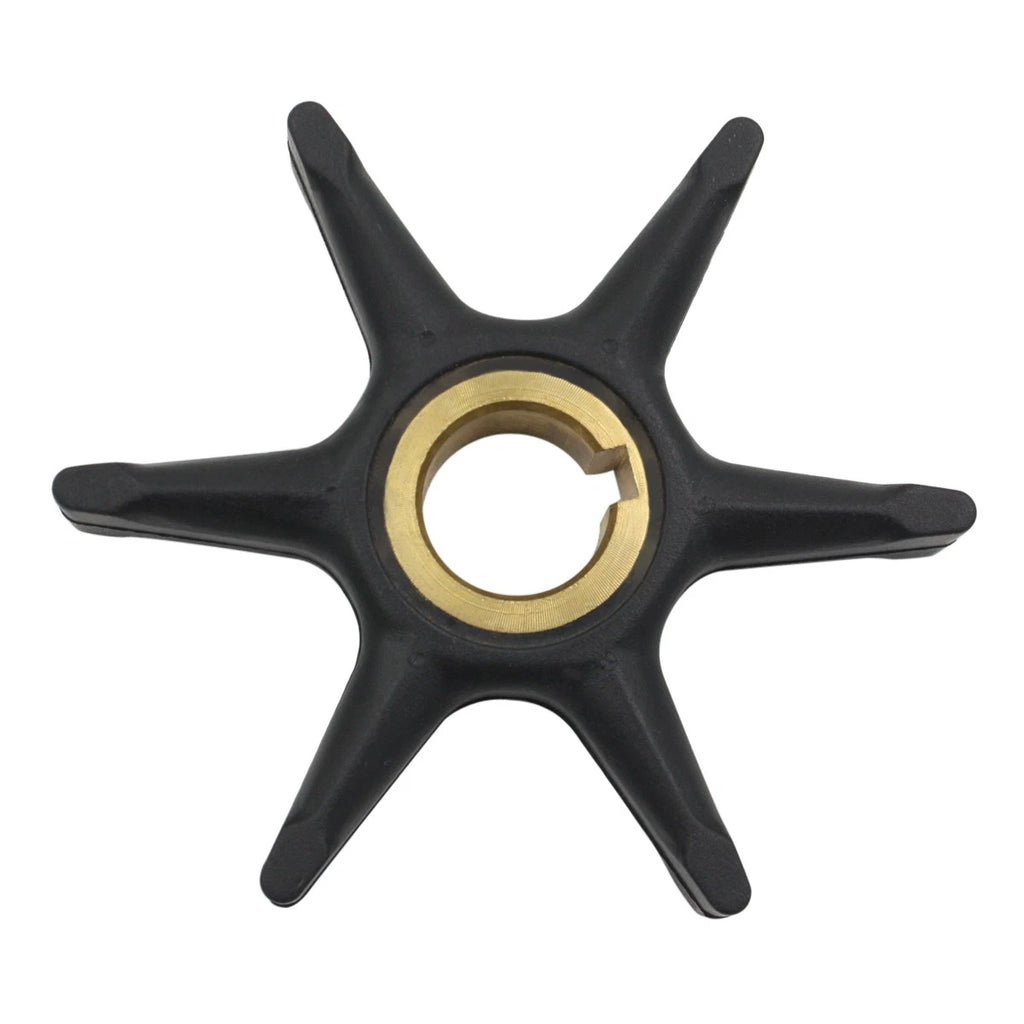 Water Pump Impeller with Key for Johnson Evinrude OMC 9hp 9.5hp 10hp (1970–1990)