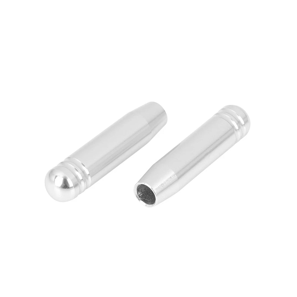 4Pcs Door Lock Knob Pins for BMW 3 Series E90 (2006–2013) - Silver Tone