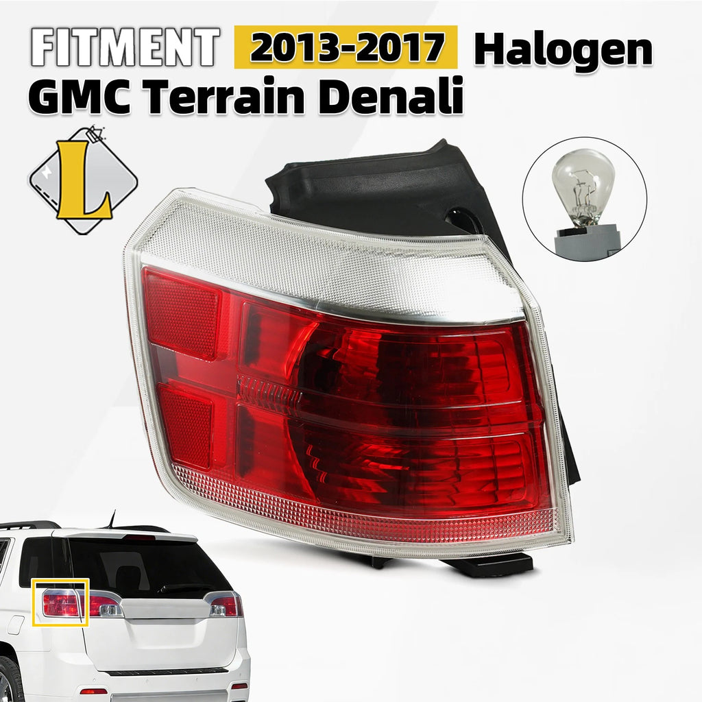 Tail Light Brake Lamp Outer Left Driver for GMC Terrain Denali (2013–2017)