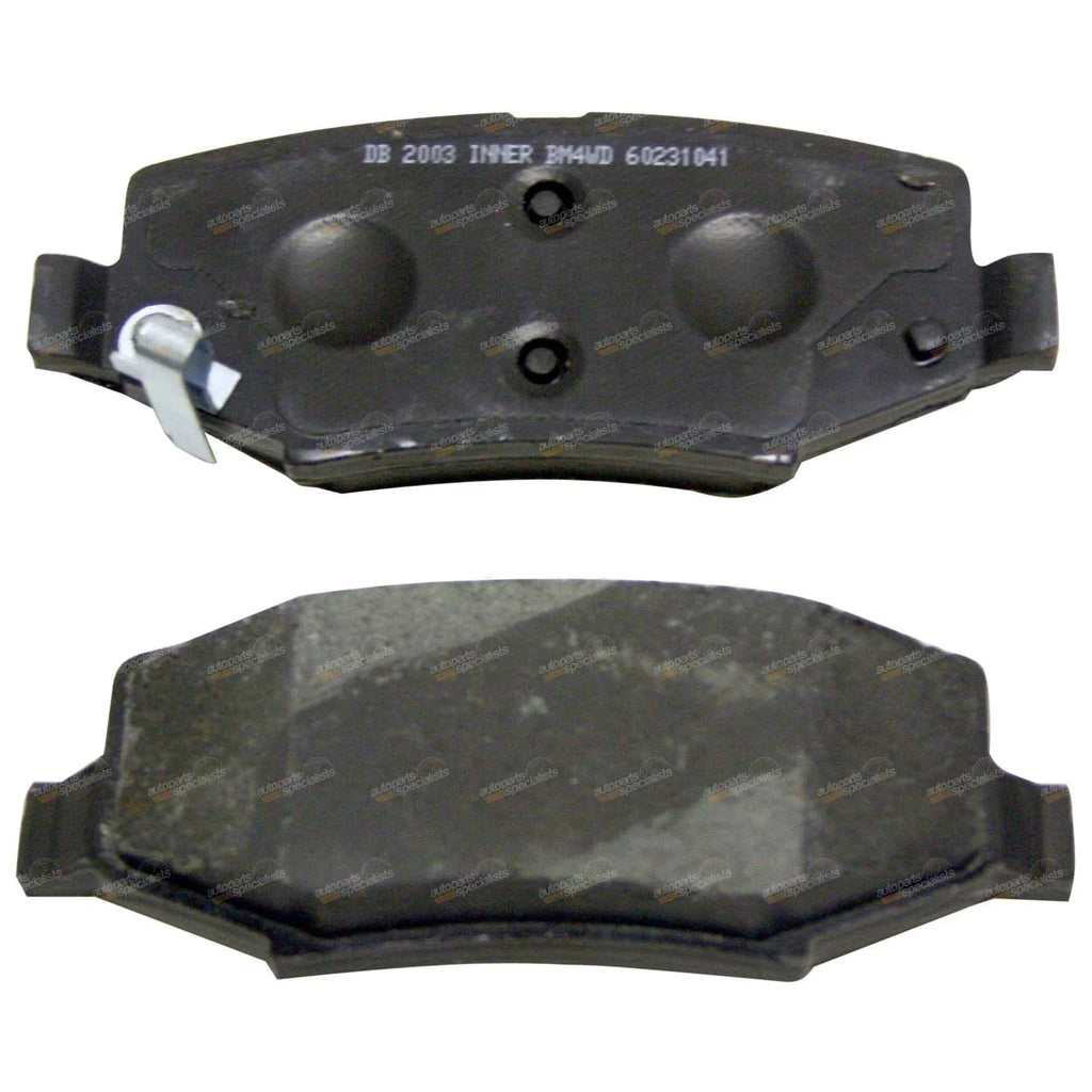 4WD Rear Disc Brake Pad Set for Dodge Nitro (2007-2012)