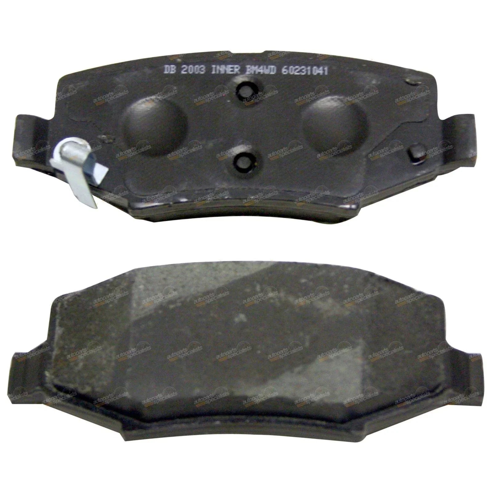 4WD Rear Disc Brake Pad Set for Dodge Nitro (2007-2012)