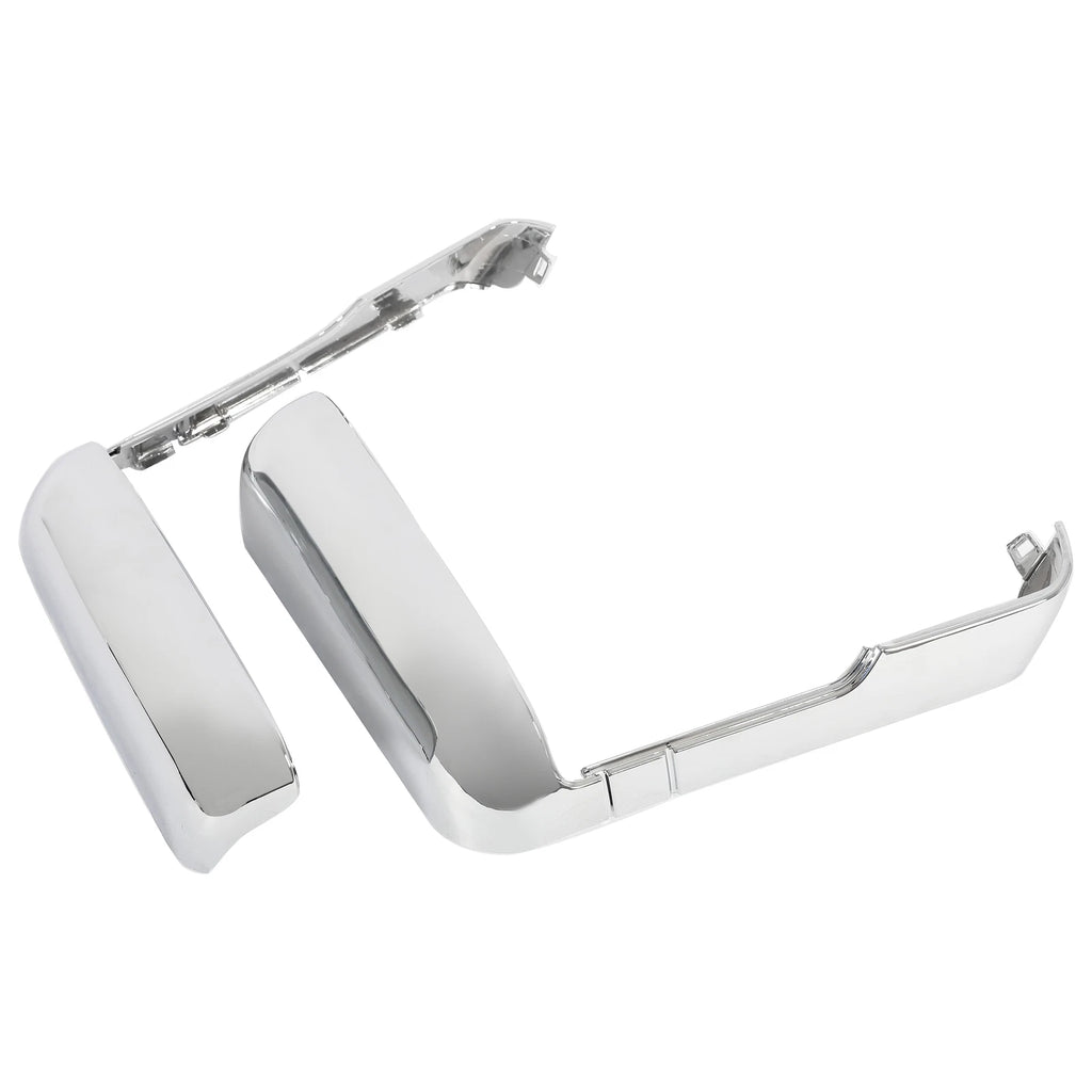 Chrome Top and Side Mirror Covers for Chevy Silverado GMC Sierra HD (2020–2024)