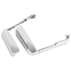 Chrome Top and Side Mirror Covers for Chevy Silverado GMC Sierra HD (2020–2024)