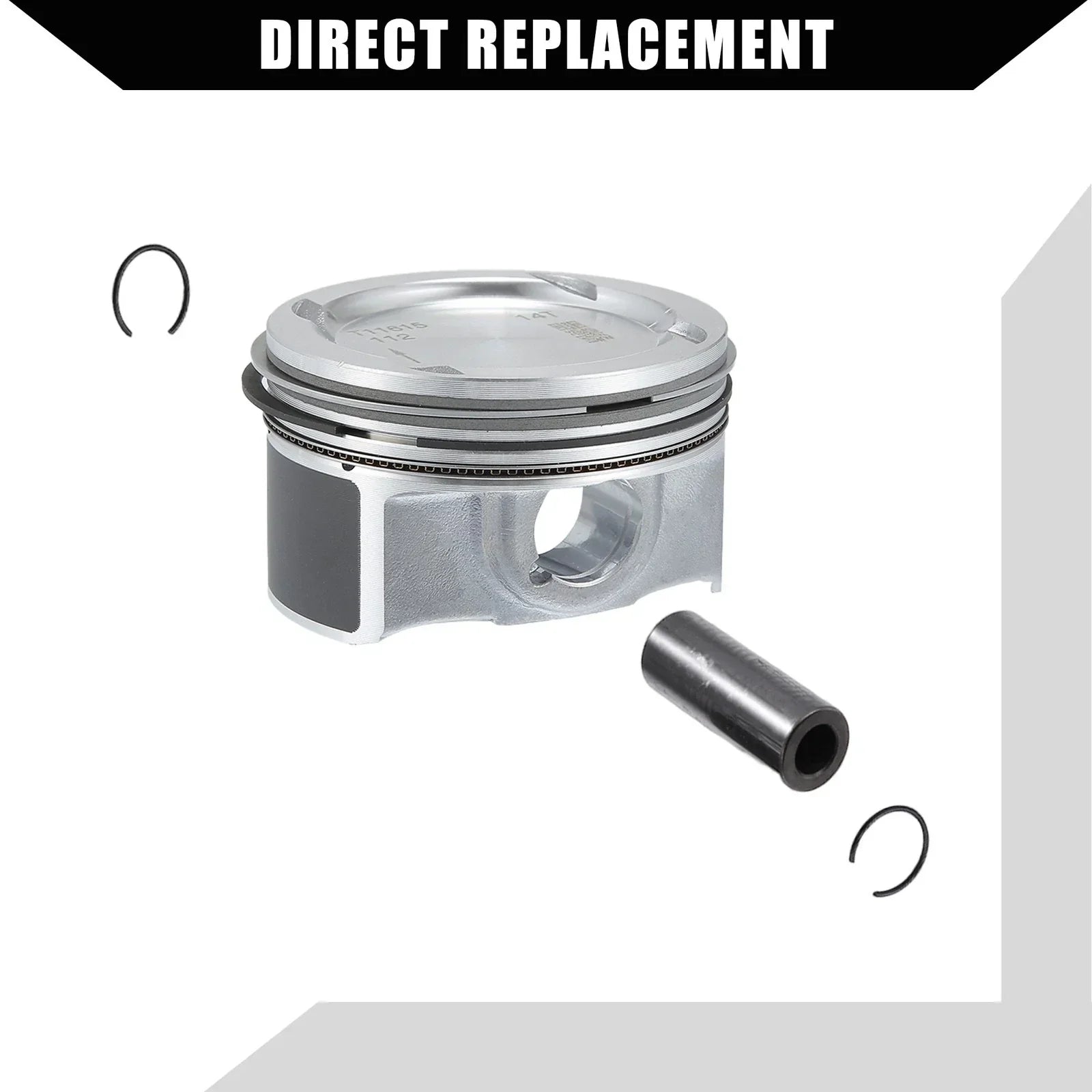 Engine Piston & Pin Snap Ring for Chevrolet Cruze 1.4L L4 (2011-2016)