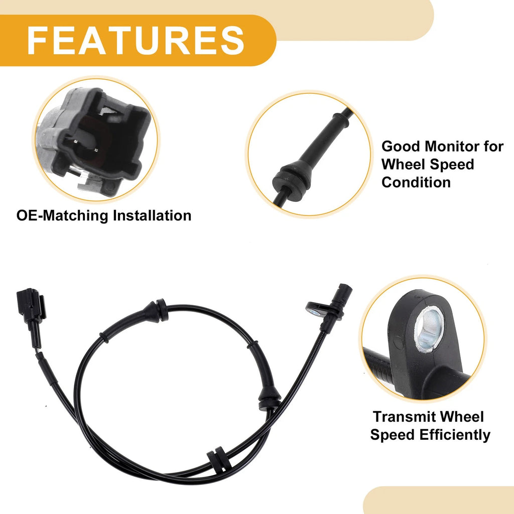 ABS Wheel Speed Sensor No. 479012DV0A for Nissan Sylphy (2012–2018) Rear Left