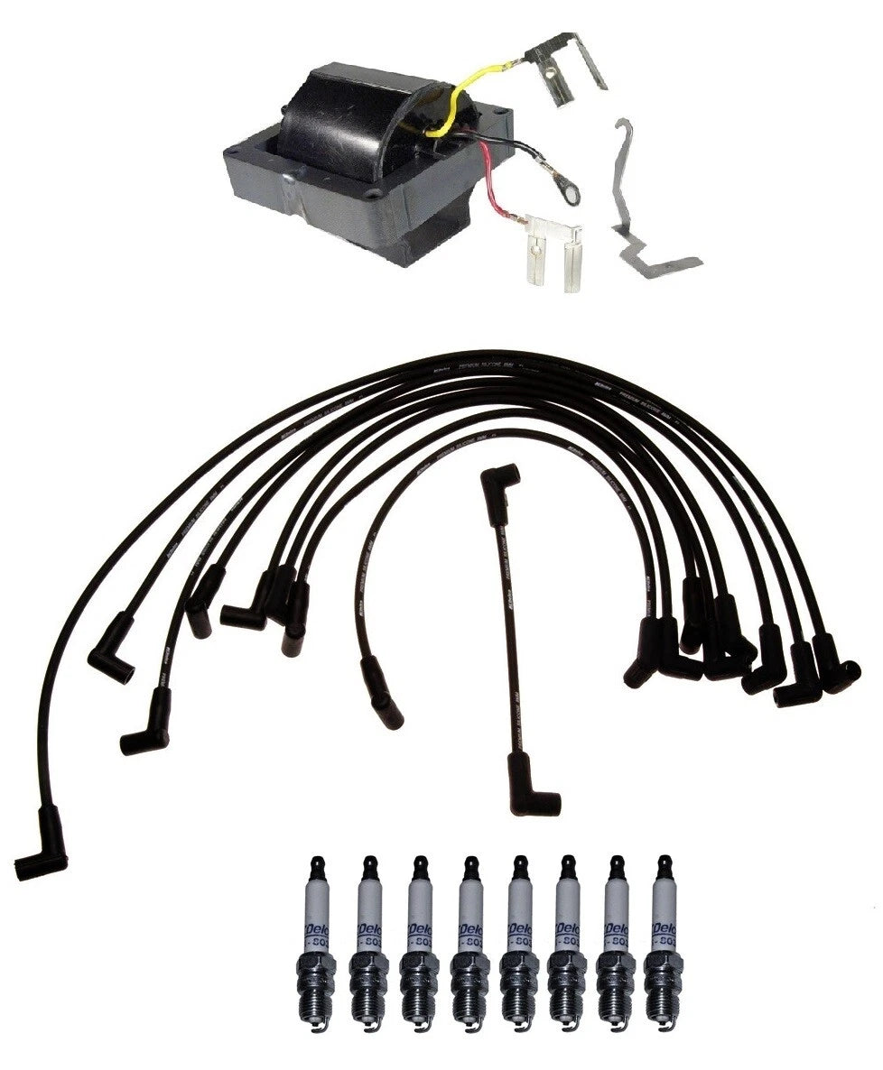 Ignition Wires & Spark Plug Kit for Chevrolet C20 K30 K2500 (1973–1995)