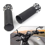 Black Handle Bar Grips for Harley Sportster XL883 XL1200 (2004-2023)