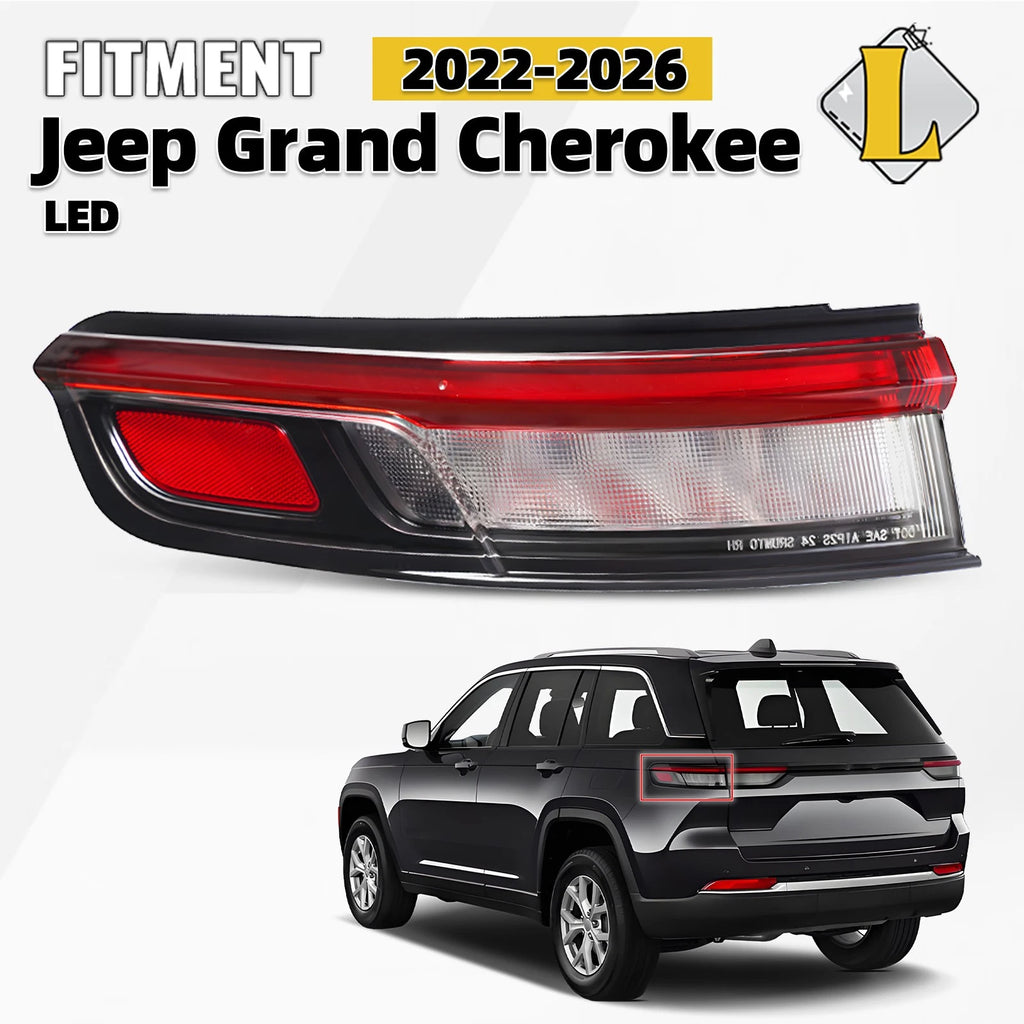 LED Tail Light for Jeep Grand Cherokee (2022–2024) Outer Taillamp Left