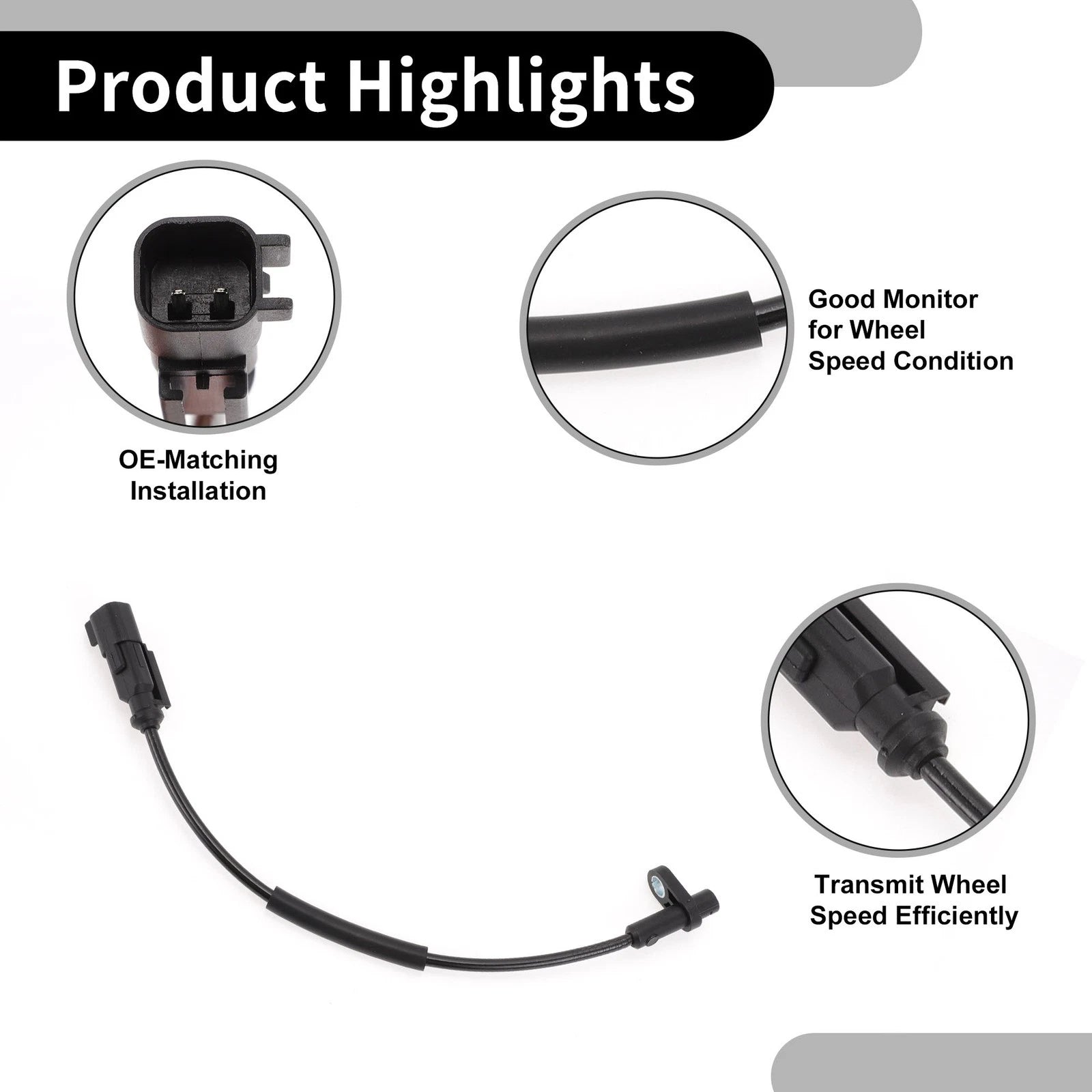 ABS Sensor No.BK3Z2C204B for Ford Transit 150 250 350 (2015–2019)