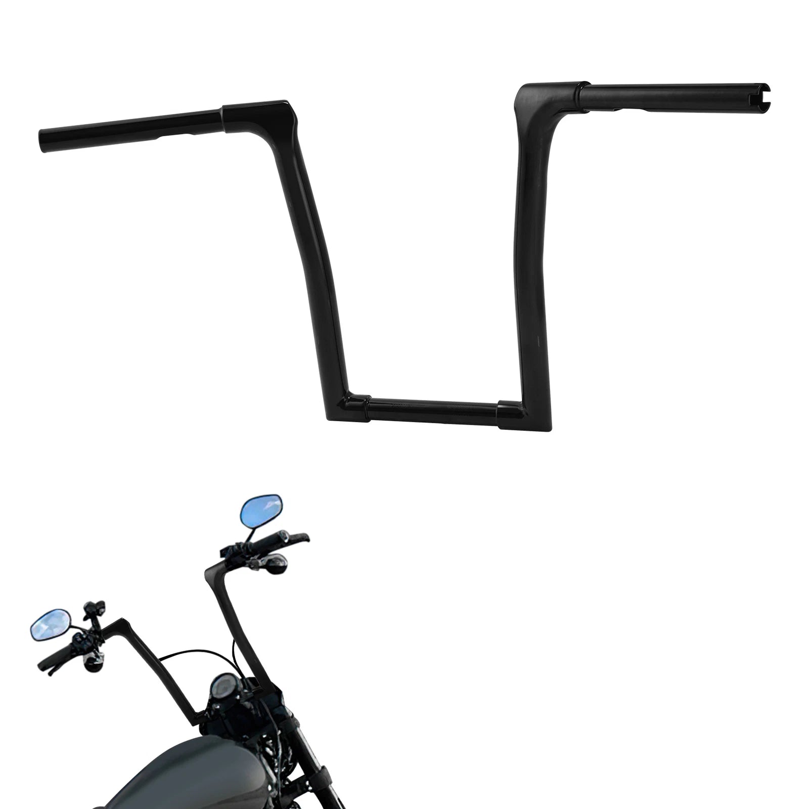 14" Rise Ape Hanger Handlebar for Harley Davidson Softail (2018–2024)