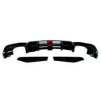 3PCS Rear Bumper Splitter Spoiler Lip for BMW 3-Series F30 F31 F35 M-Sport (12-19)
