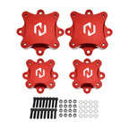 Front + Rear Wheel Hub Spacer Kit for Yamaha Raptor 700 700R (2006–2025)
