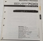 Yamaha EMP700 Multi-Effect Processor Service Manual & Parts List