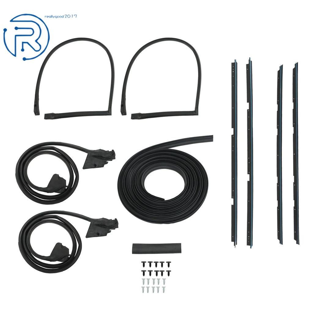 9Pcs Weatherstripping Seals Kit for Malibu LeMans 2 Door (1978–1981)
