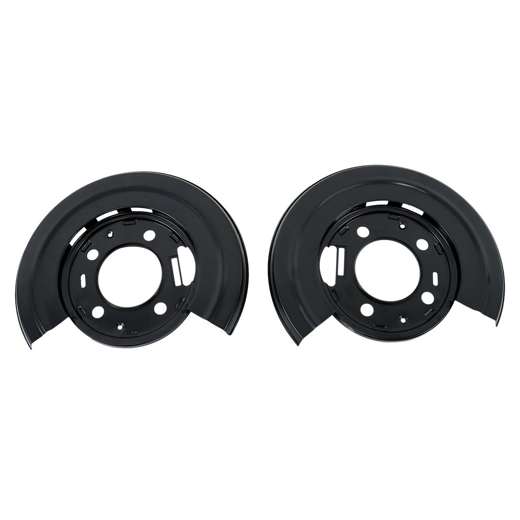 2X Rear Brake Dust Shield Backing Plates for Ford F250 F350 F450 (1999–2015)