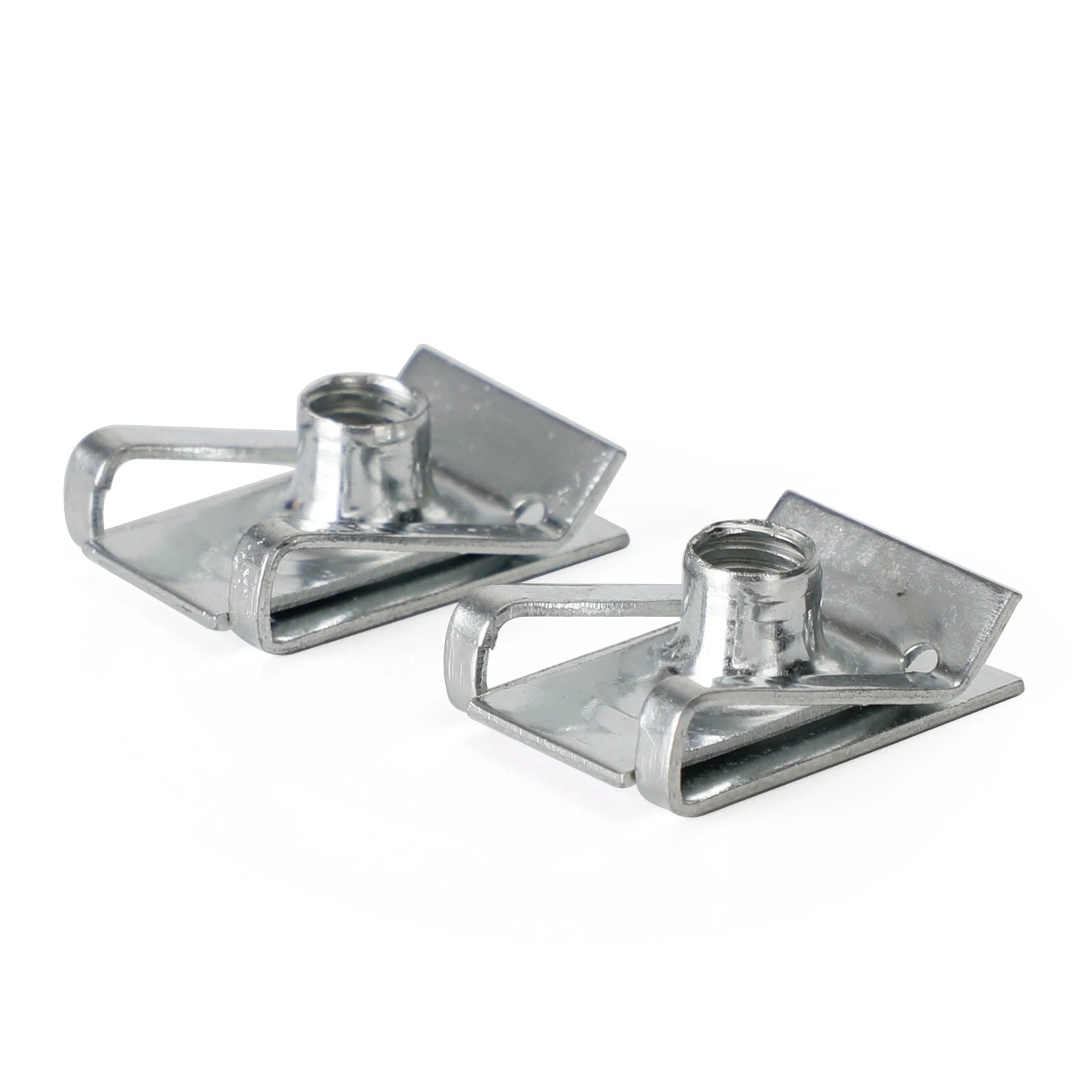 Set of 10 Zinc Plated M6 6mm Thread Spring Spire C Clips U Nuts Speedclips