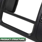 Dash Panel Trim Bezel for Ford F150 Expedition (1997–2003) Black