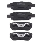 8pcs Ceramic Brake Pads Set for Mitsubishi Lancer (2004–2016) P866 P1037