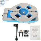 360 Swivel Base Lockdown Vise for CNC Milling Machine Bench Clamp