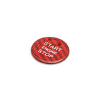 Red Carbon Fiber Engine Push Start Button Cover for Audi A4-A8 (2010-2018)